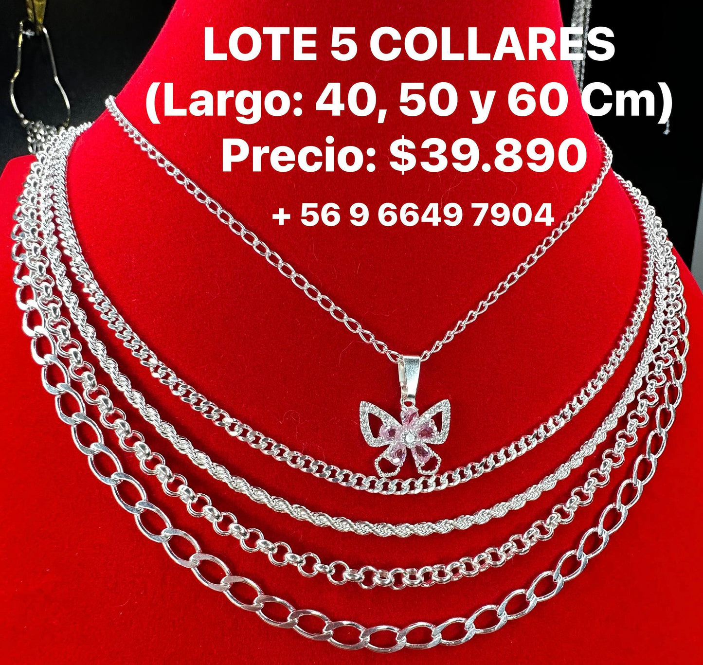 5 Collares + 1 Colgante