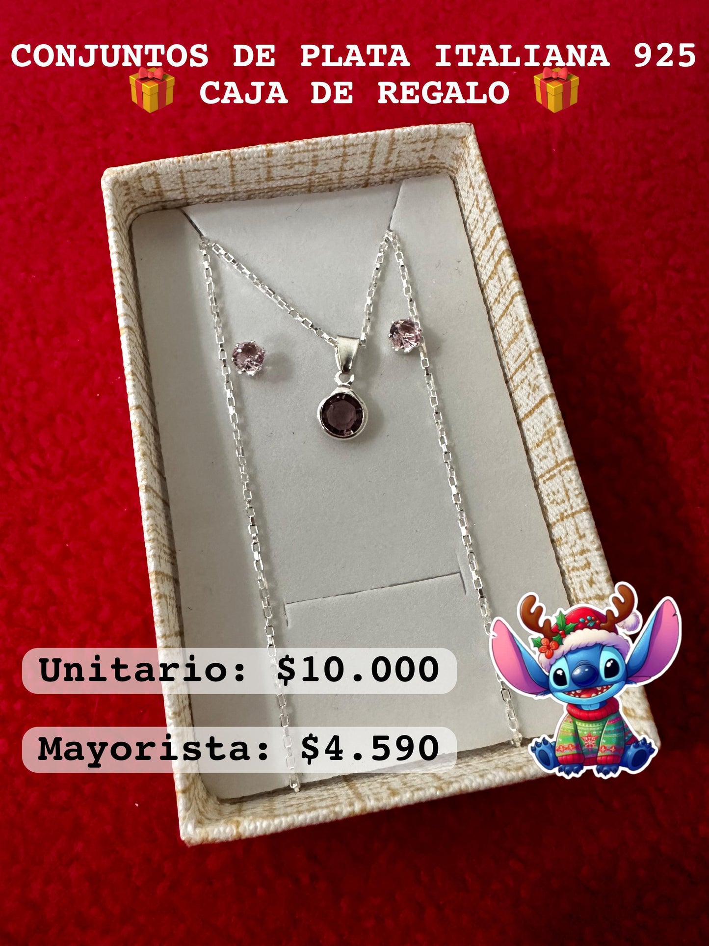 Conjunto Luz Rosa