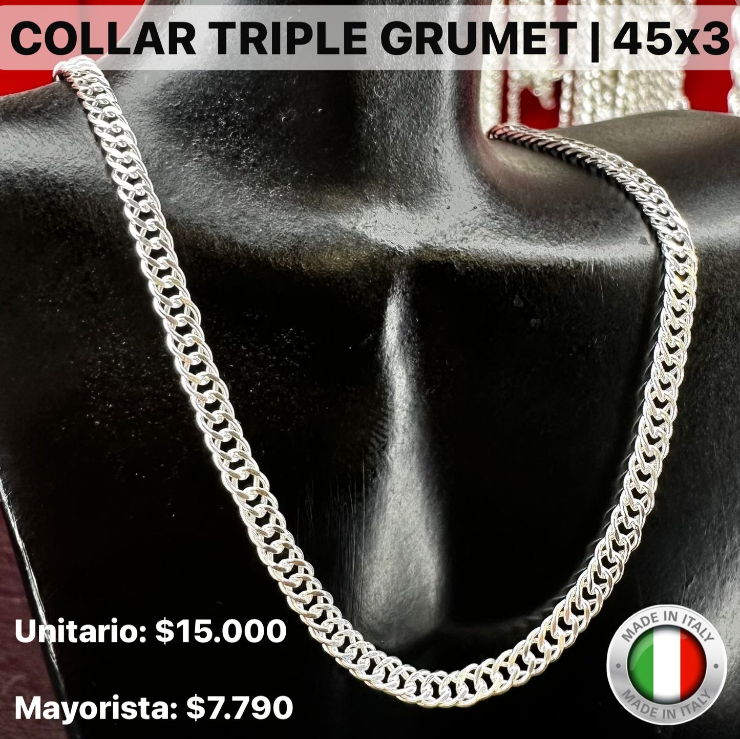 Triple Grumet 45x3