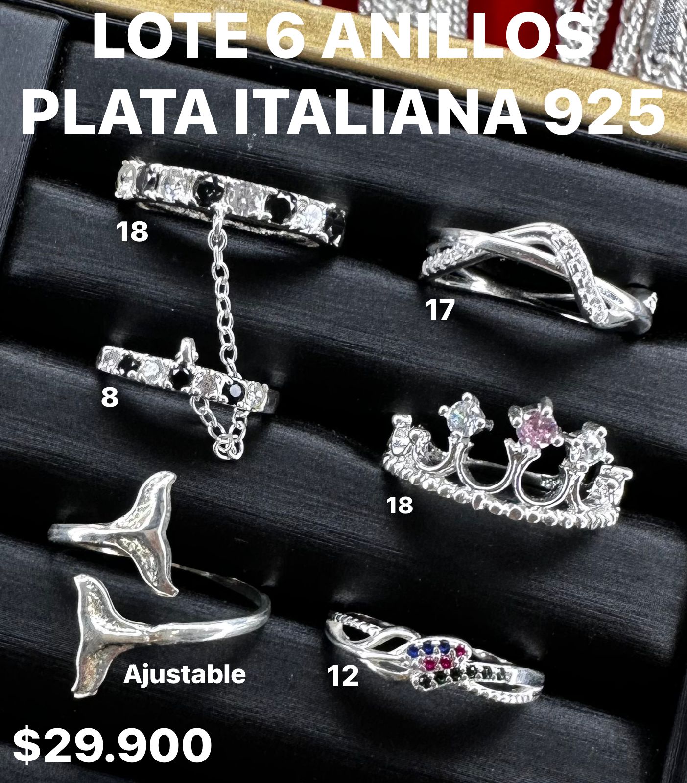 6 Anillos 💍