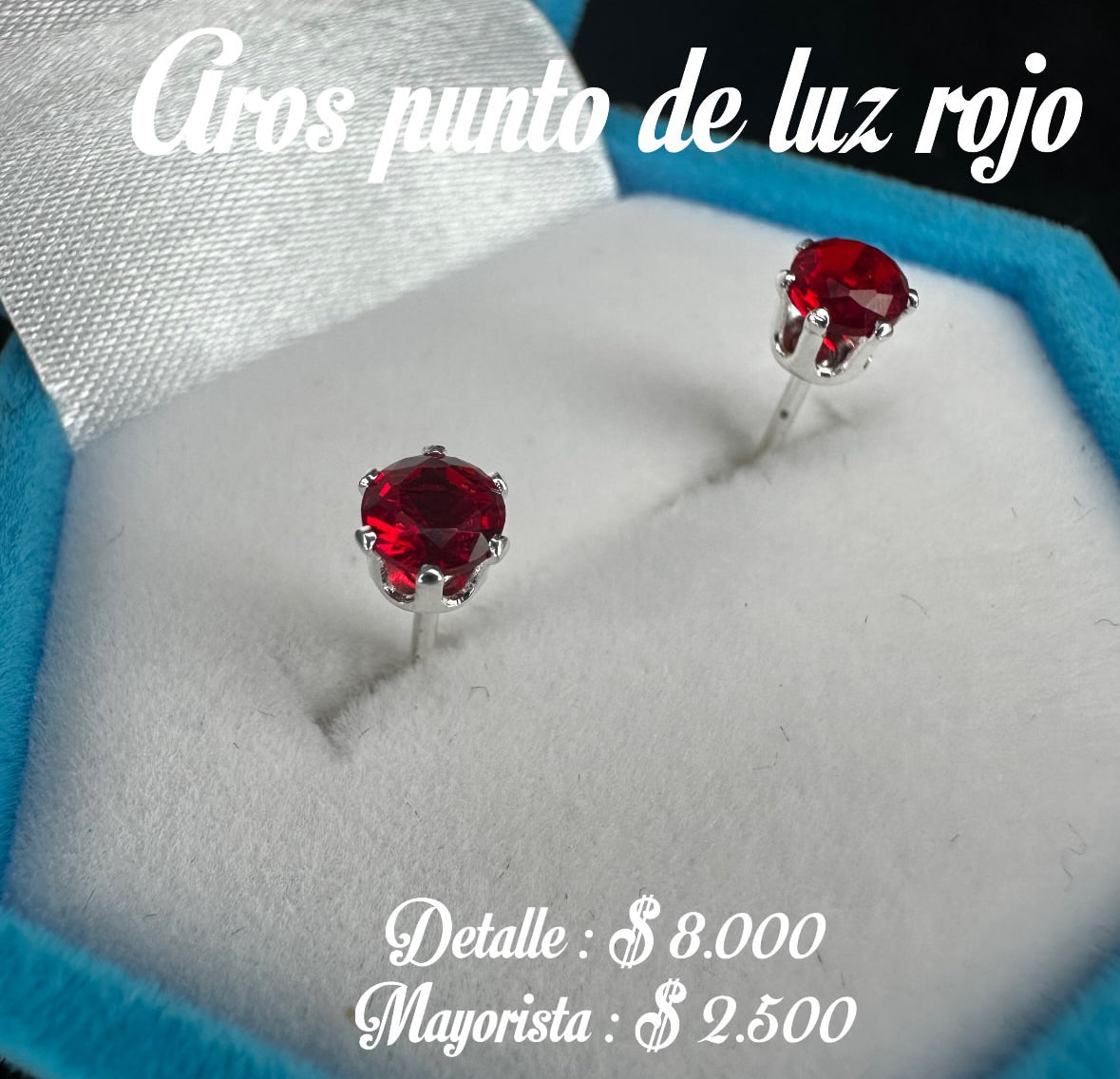 Aros Luz Rojo