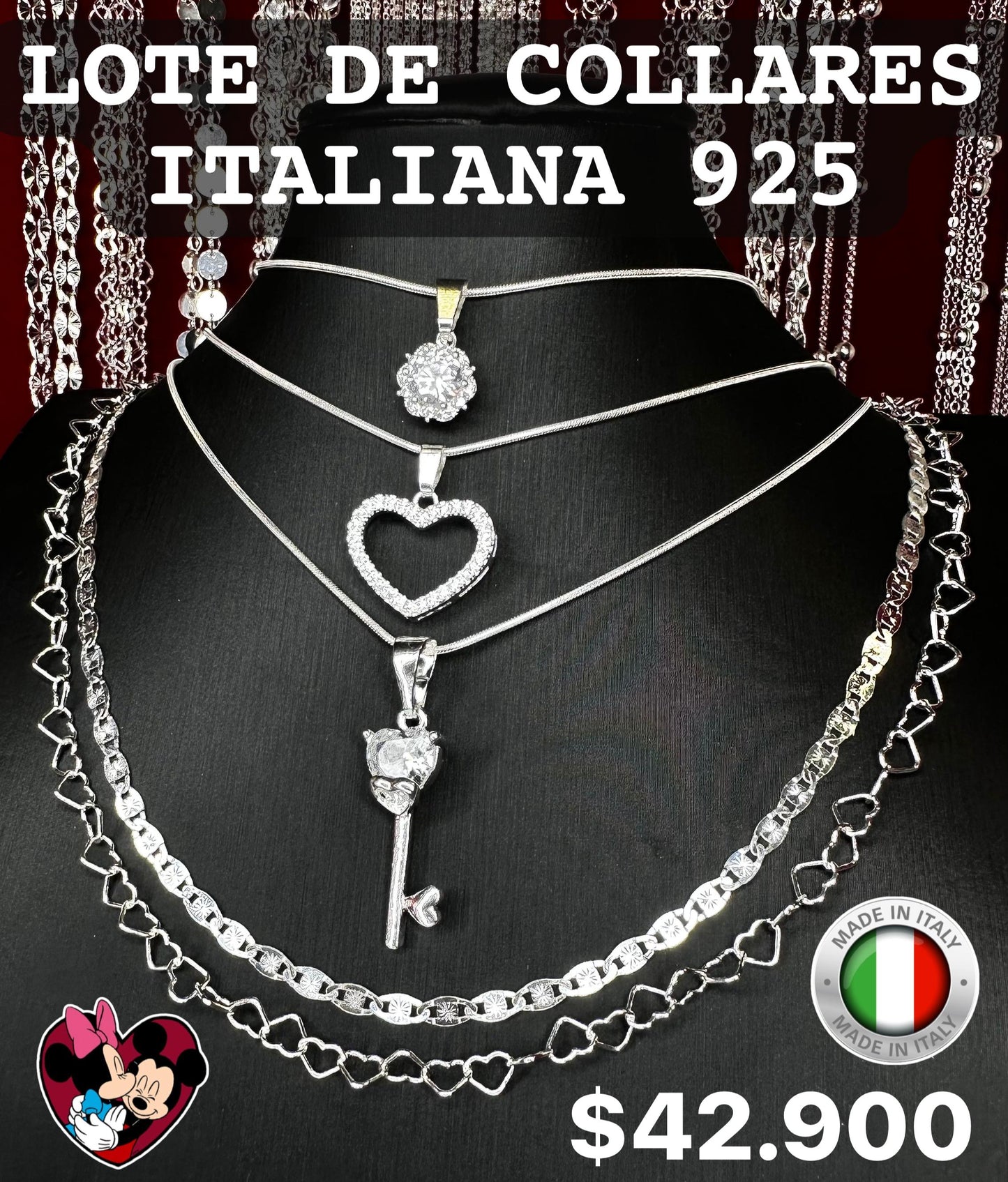 5 Collares + 3 Colgantes