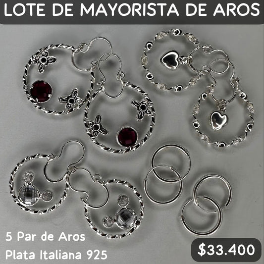 LOTE DE AROS ENROSCADOS