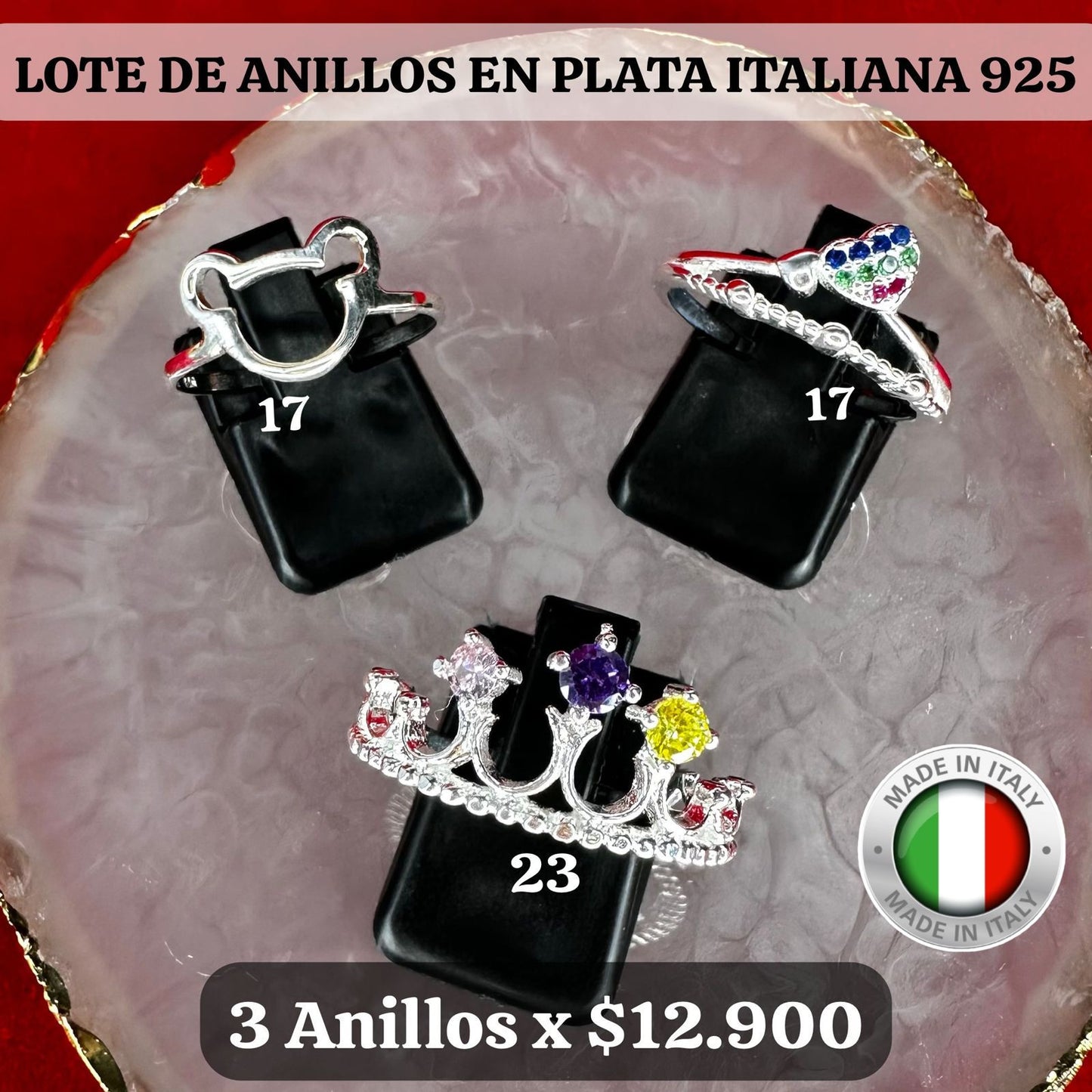 LOTE 3 ANILLOS