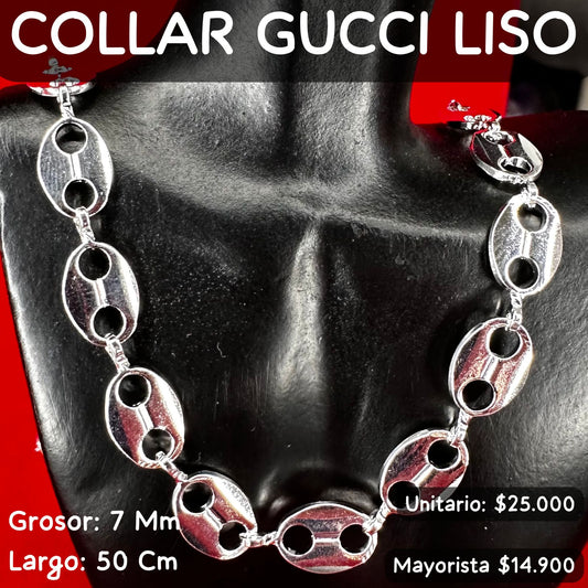 COLLAR GUCCI LISO 🔗 50x7