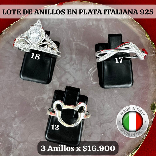 LOTE 3 ANILLOS