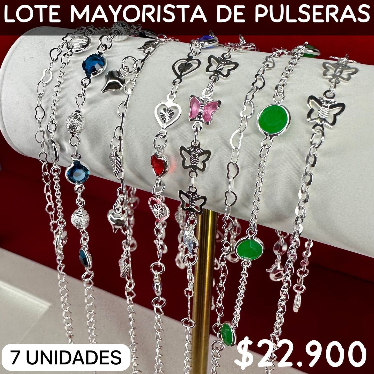 Lote de 7 Pulseras ✨