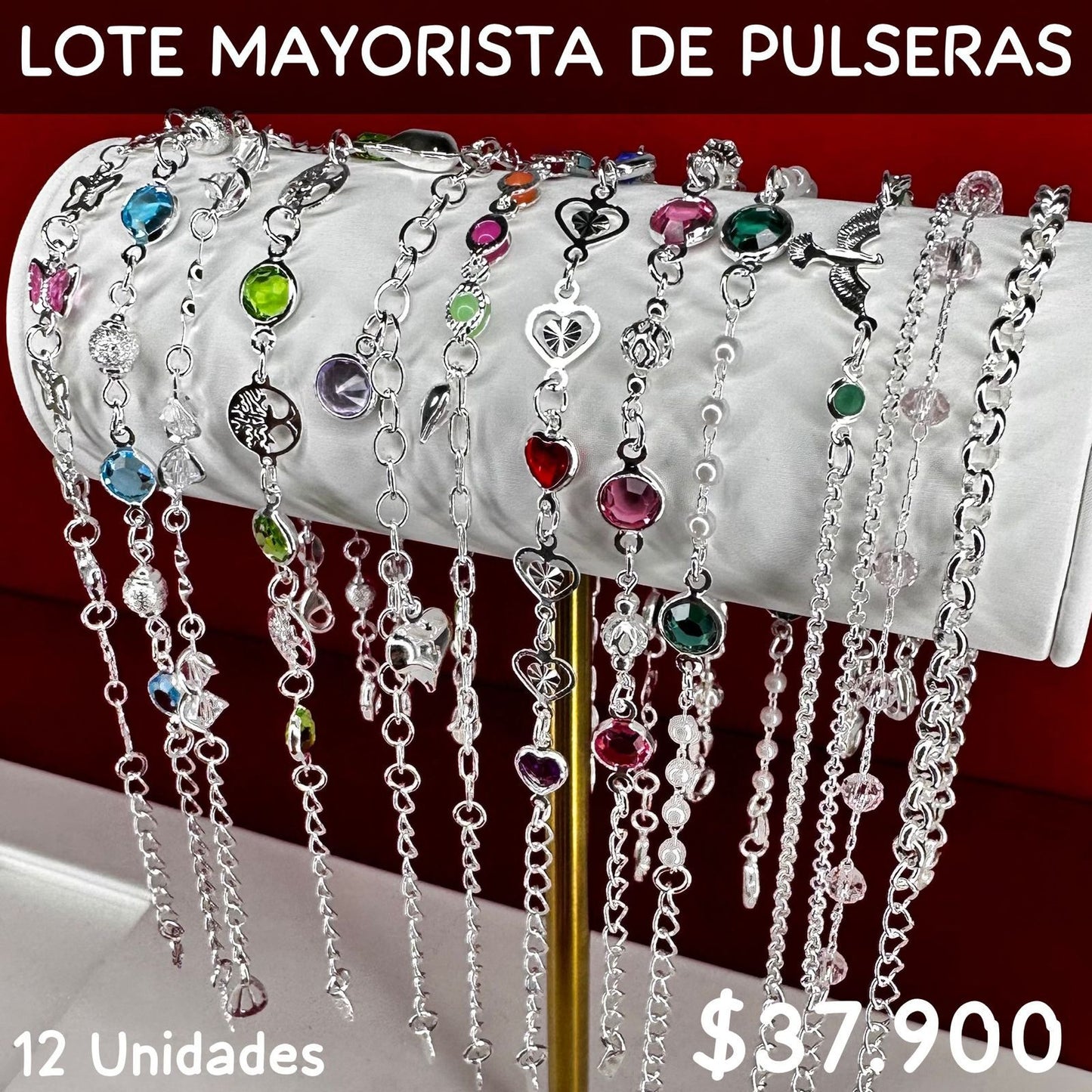 Lote de 12 Pulseras ✨