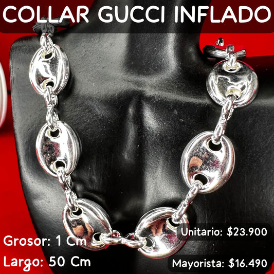 COLLAR GUCCI INFLADO 🔗 50x10