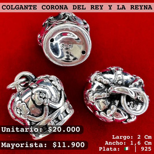 COLGANTE CORONA DEL REY Y LA REYNA 👑